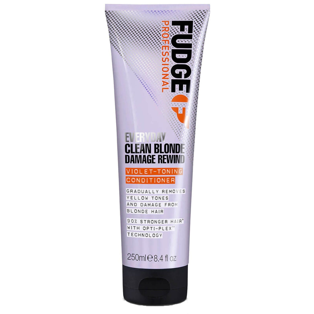 Fudge Everyday Clean Blonde Damage Rewind Violet Toning Conditioner 250ml