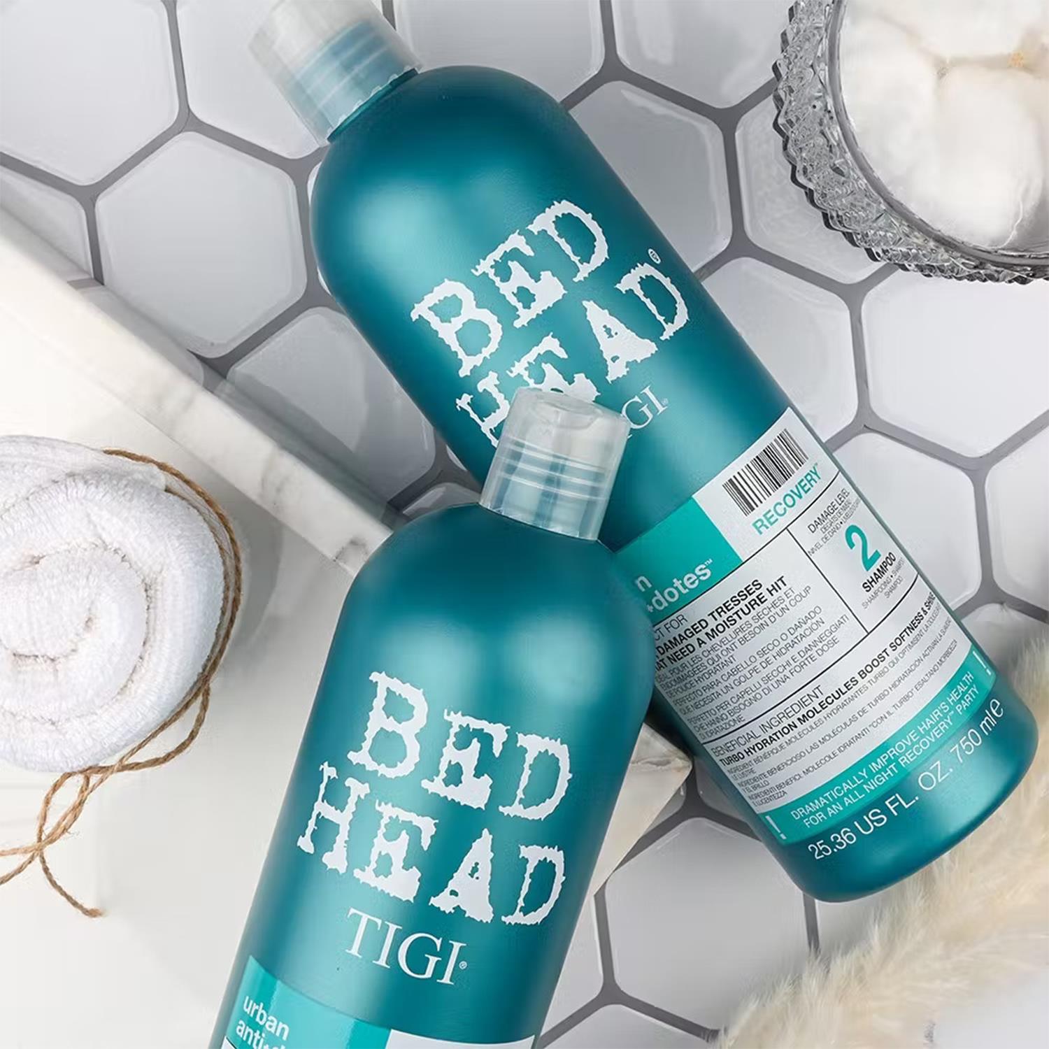 Bed Head by TIGI Urban Antidote Recovery Moisture Shampoo & Conditioner Duo 750ml