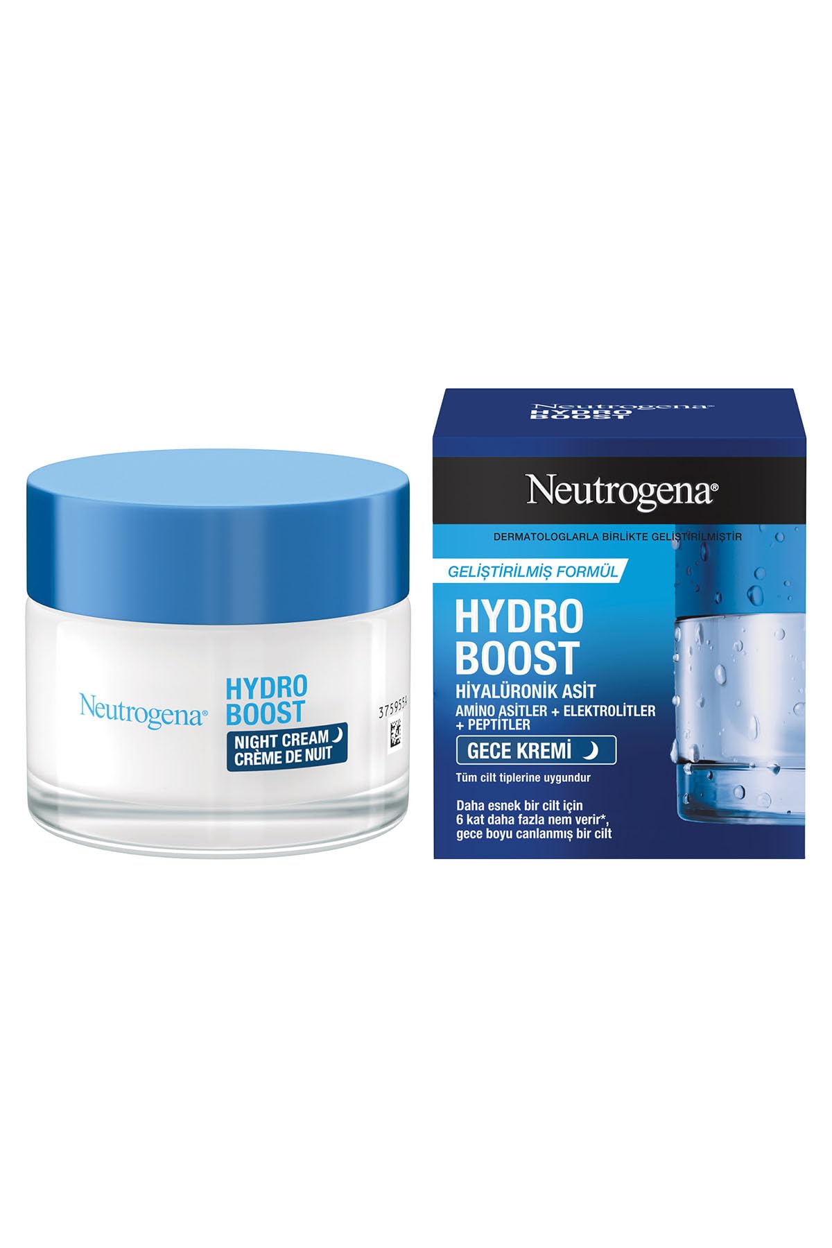 Johnson And Johnson Hydro Boost Sleeping Cream 50ml-3