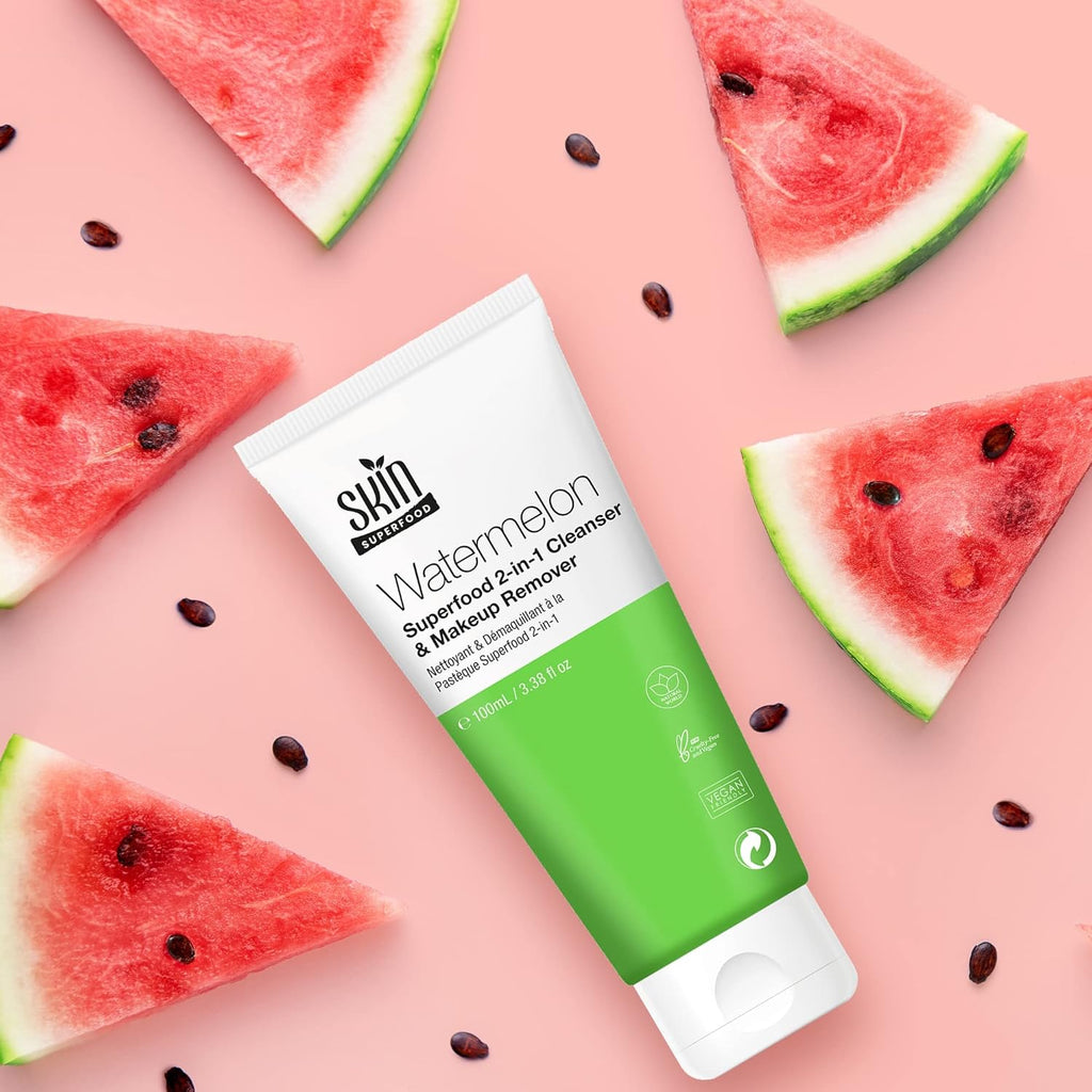 Skin Superfood Watermelon Superfood 2 In 1 Cleanser And Makeup Remover 100ml-3