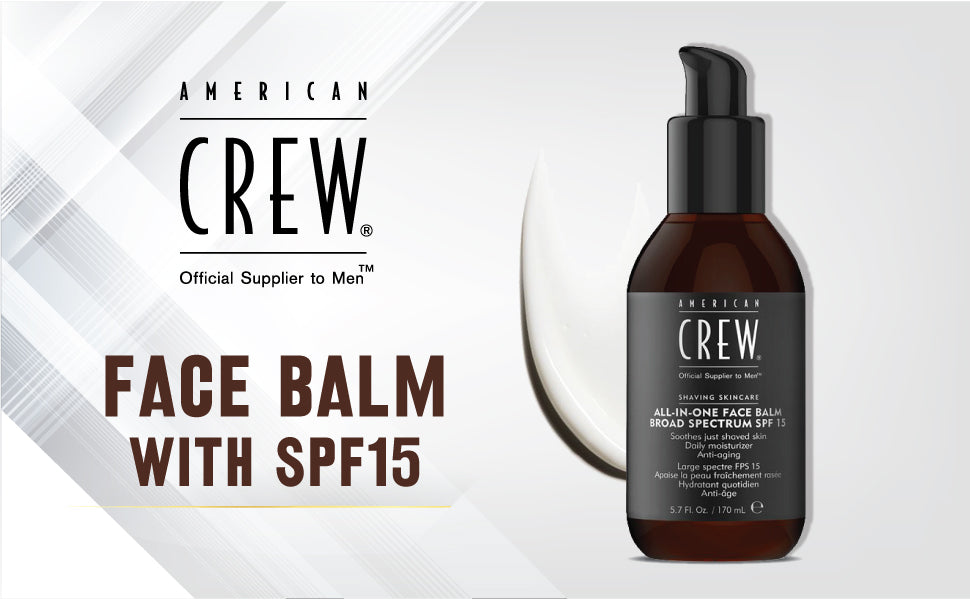 American Crew All In One Face Balm Broad Spectrum SPF 15 170ml-1