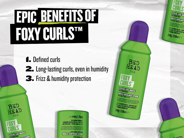 Bed Head by Tigi Foxy Curls Extreme Curl Mousse 250ml