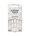 Elegant Touch Cloud White Nail With Glue 24 Nails