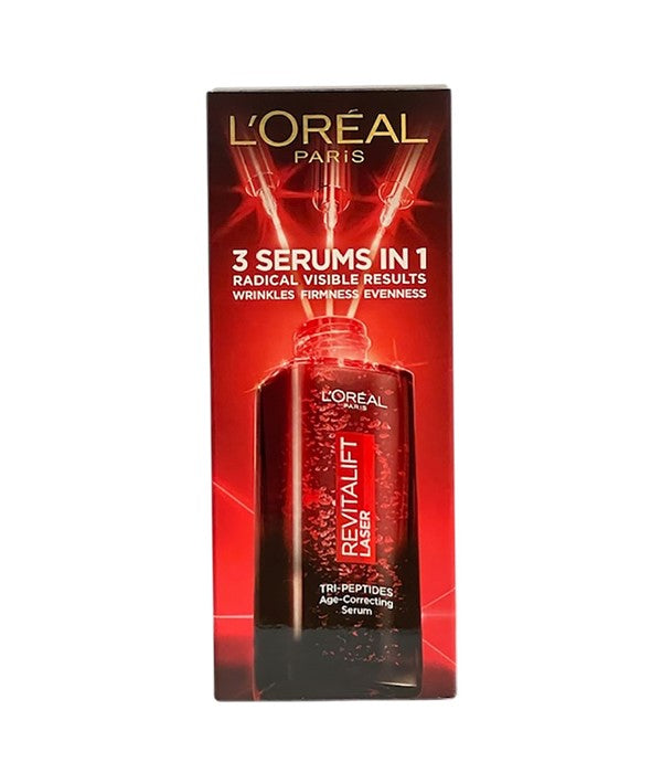 Loreal Revitalift Laser Tri Peptides Age Correcting Serum 30ml-0