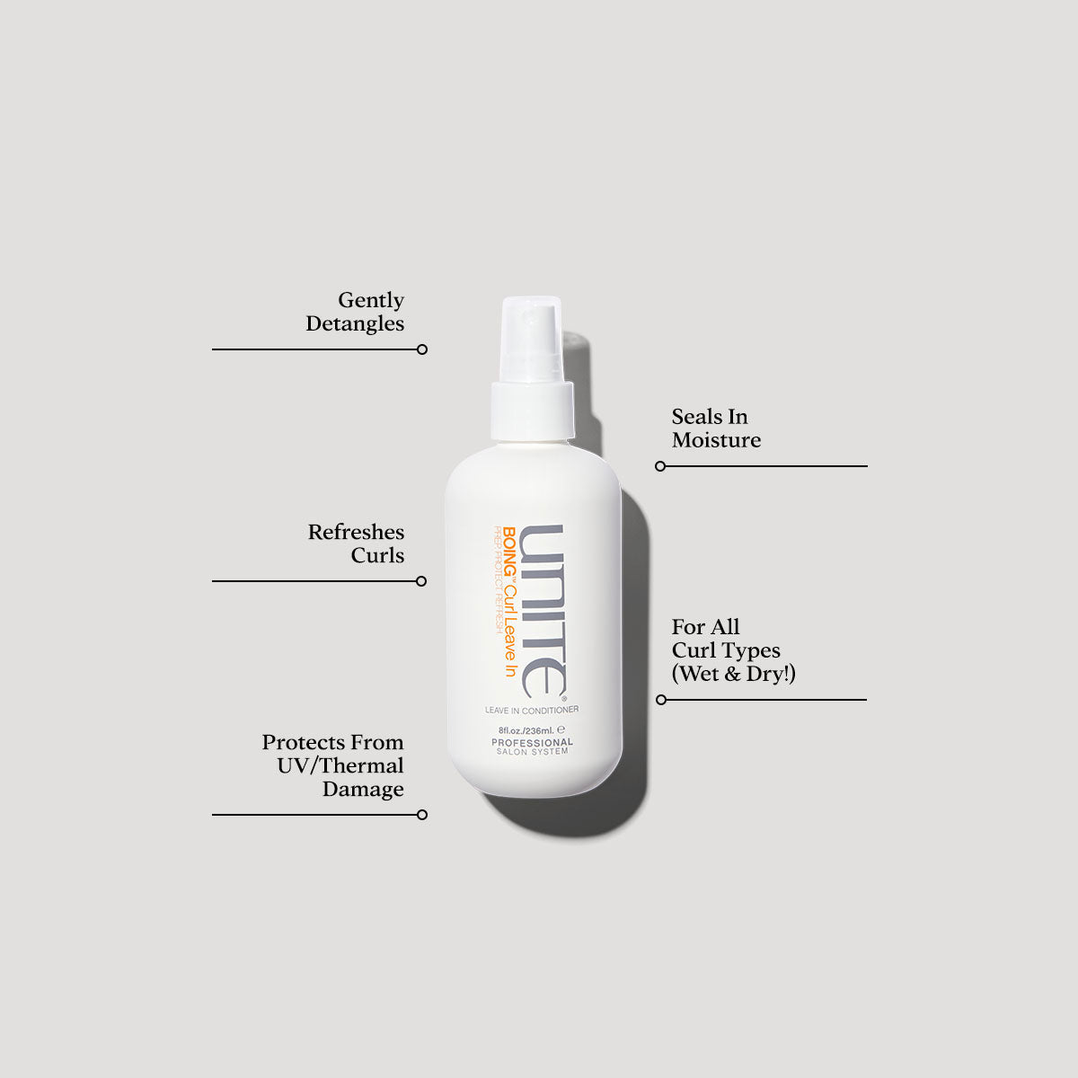Unite Hair Unite Boing Curl Leave In Conditioner 236ml-3