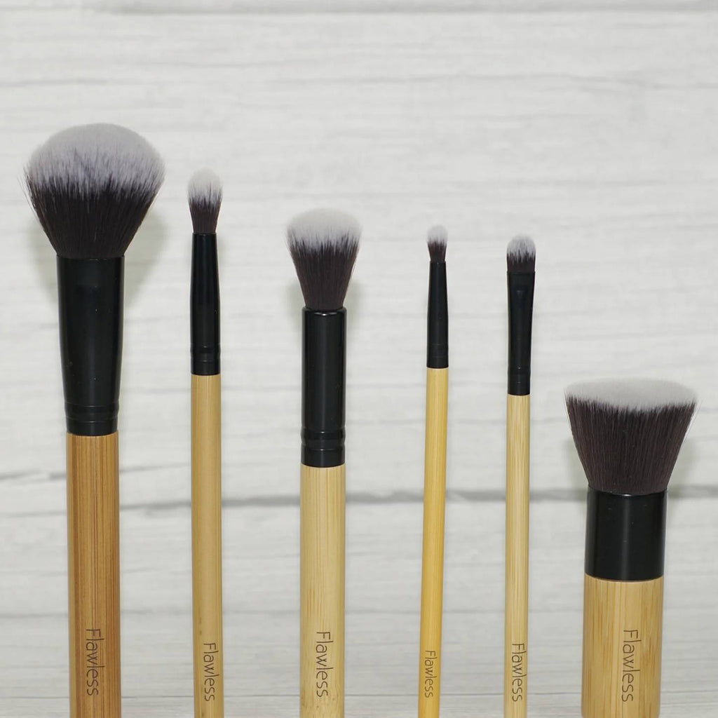 Dewy Skin Bamboo Makeup Brush Set-1