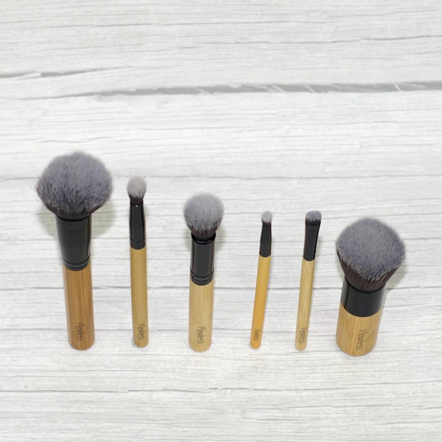 Dewy Skin Bamboo Makeup Brush Set-2
