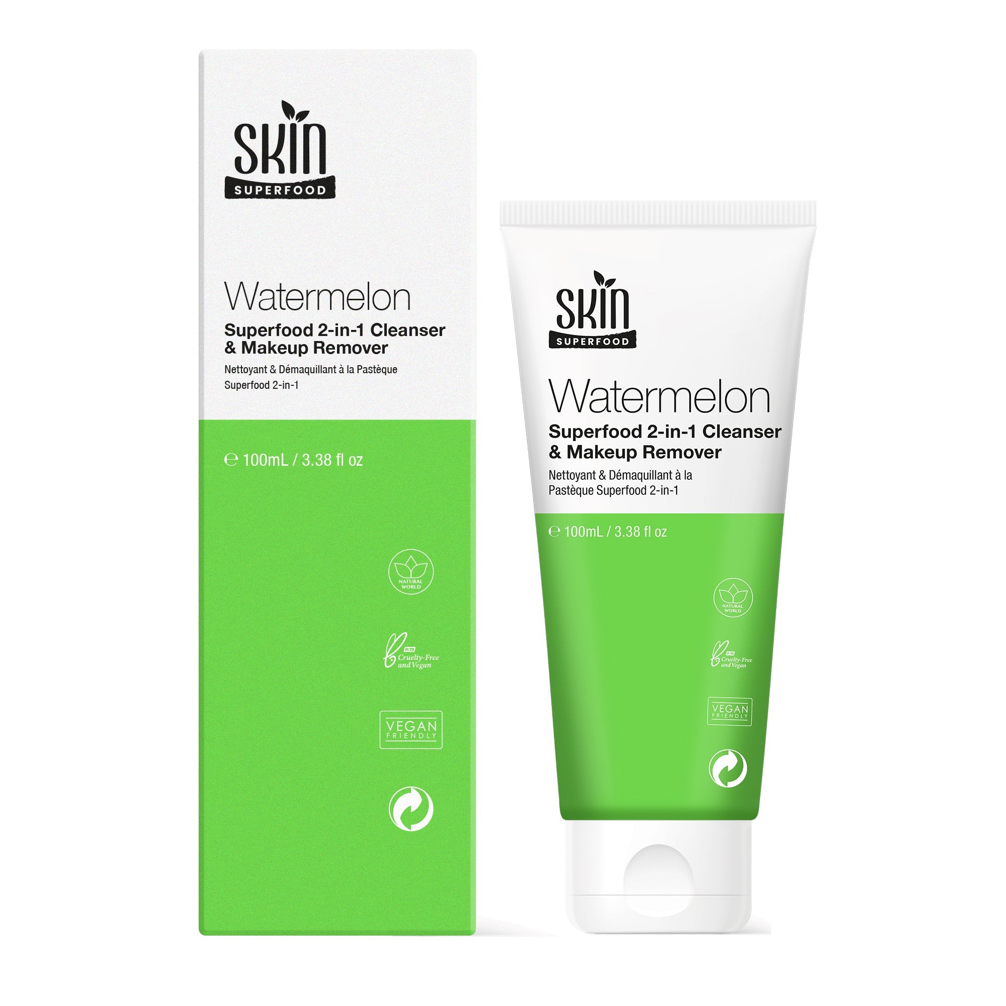 Skin Superfood Watermelon Superfood 2 In 1 Cleanser And Makeup Remover 100ml-0