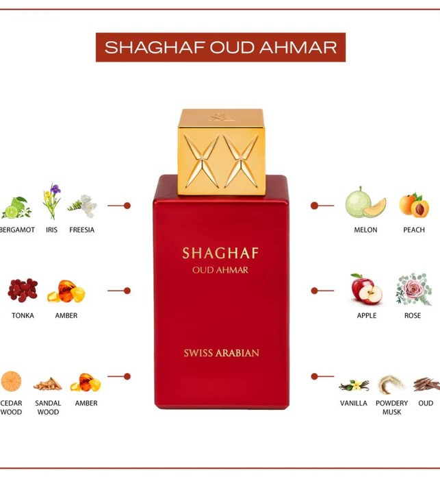 SWISS ARABIAN Shaghaf Oud Ahmar Eau De Parfum