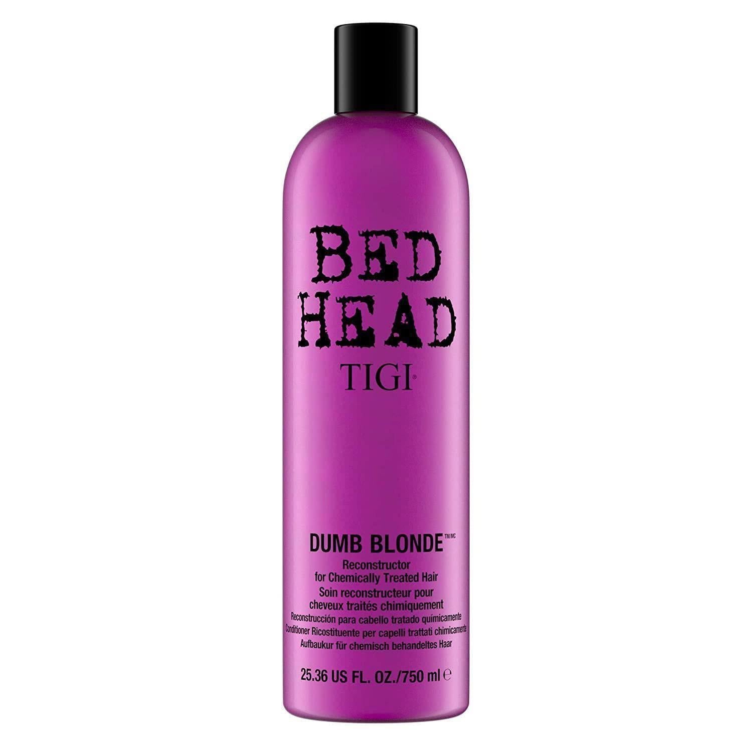 Bed Head by TIGI Shampoo & Conditioner Dumb Blonde Duo for Damaged Hair, 750ml