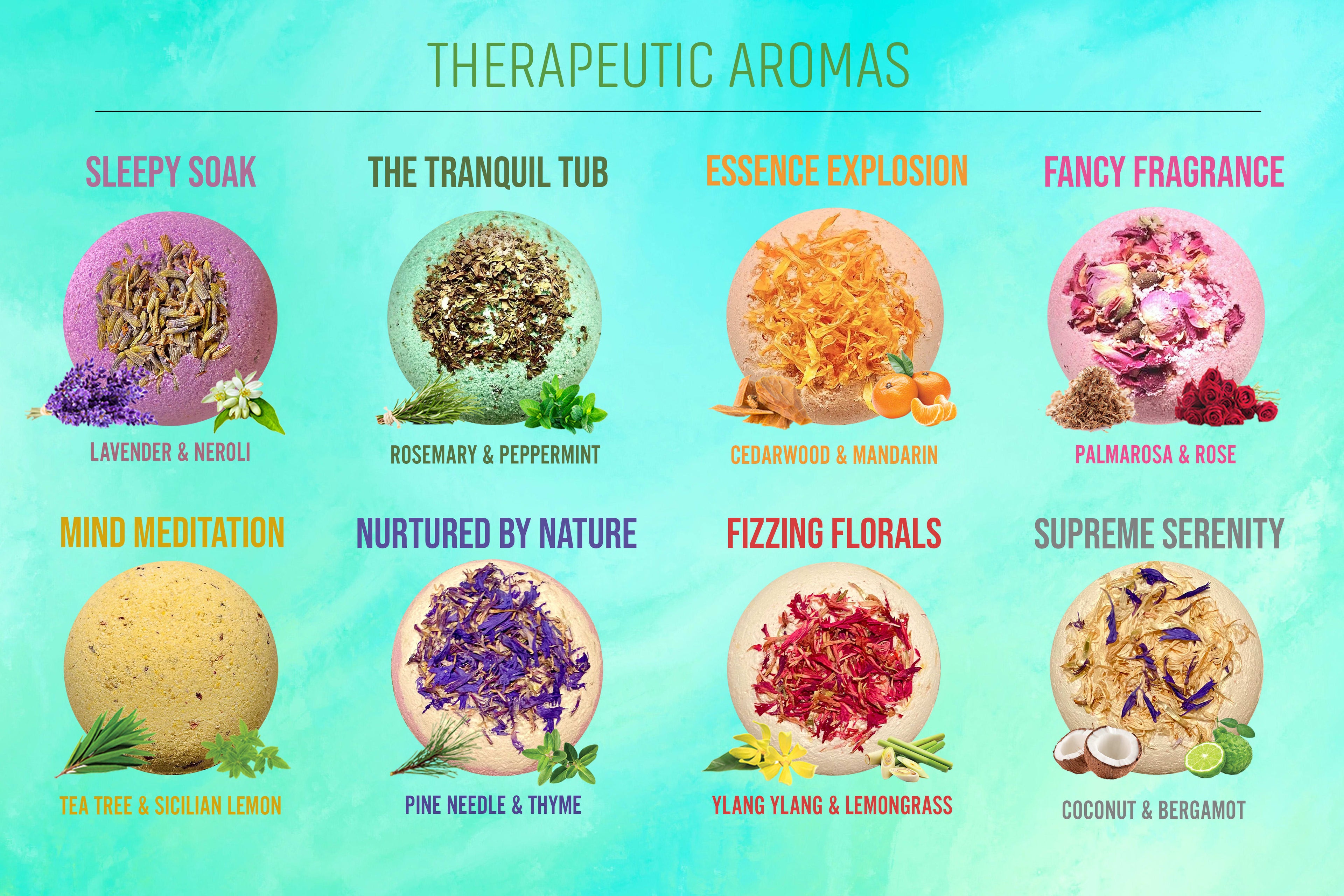 Aromatic Bath Bomb Gift Set