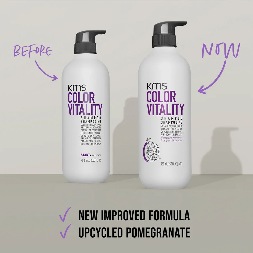KMS Color Vitality Shampoo New Pack 750ml / 300ml