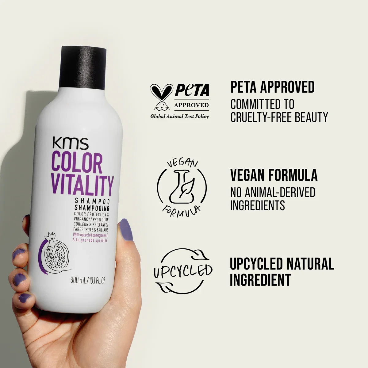 KMS Color Vitality Shampoo New Pack 750ml / 300ml